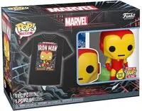 FUNKO POP!&TEE: Marvel- Holiday Iron Man(GW)- 3XL Don’t Miss Out
