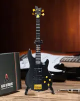 Axe Heaven Johnny Christ Signature Satin Black Schecter Mini Bass Guitar JC-641 Popular