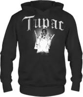 Tupac B&W West Coast Photo Hoodie 3xl 31781849a6 While Supplies Last